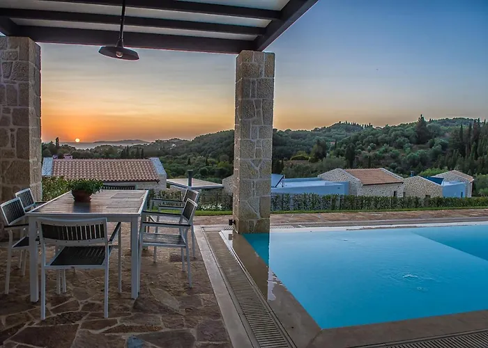Mega Lithari Corfu Luxury Hotell Kavvadades